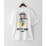 BACKプリントBETTY BIG Tシャツ | SpRay | 詳細画像19