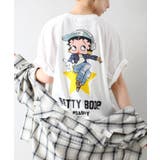 BACKプリントBETTY BIG Tシャツ | SpRay | 詳細画像2