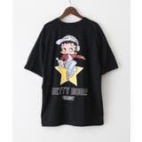 BACKプリントBETTY BIG Tシャツ | SpRay | 詳細画像21