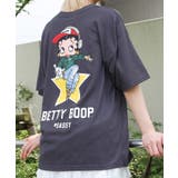 BACKプリントBETTY BIG Tシャツ | SpRay | 詳細画像33