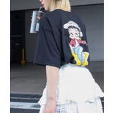 BACKプリントBETTY BIG Tシャツ | SpRay | 詳細画像37