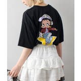 BACKプリントBETTY BIG Tシャツ | SpRay | 詳細画像44
