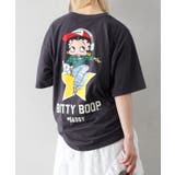 BACKプリントBETTY BIG Tシャツ | SpRay | 詳細画像49