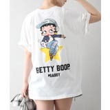 BACKプリントBETTY BIG Tシャツ | SpRay | 詳細画像7