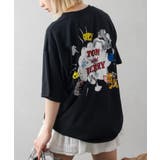 ブラック | トムジェリ BIG Tシャツ | SpRay