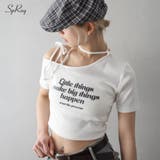 テレコリボンロゴ Tシャツ | SpRay | 詳細画像1