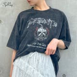 ピグメントプリントビッグTシャツ | SpRay | 詳細画像1