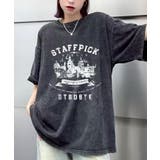 A | ピグメントプリントビッグTシャツ | SpRay