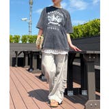 ピグメントプリントビッグTシャツ | SpRay | 詳細画像17