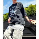 ピグメントプリントビッグTシャツ | SpRay | 詳細画像24