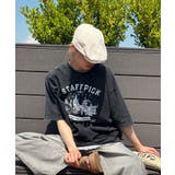 ピグメントプリントビッグTシャツ | SpRay | 詳細画像28
