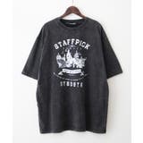 ピグメントプリントビッグTシャツ | SpRay | 詳細画像2