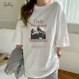 転写ロゴTシャツ | SpRay | 詳細画像1