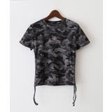 迷彩サイドシャーリングTシャツ | SpRay | 詳細画像12 