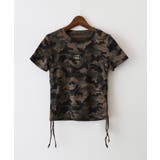 迷彩サイドシャーリングTシャツ | SpRay | 詳細画像13 