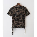 迷彩サイドシャーリングTシャツ | SpRay | 詳細画像14 