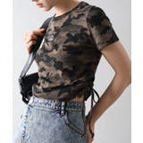 迷彩サイドシャーリングTシャツ | SpRay | 詳細画像7 