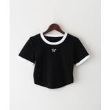 リボン半袖リンガーTシャツ | SpRay | 詳細画像25