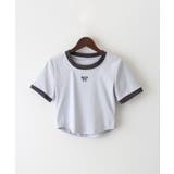 リボン半袖リンガーTシャツ | SpRay | 詳細画像27
