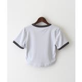 リボン半袖リンガーTシャツ | SpRay | 詳細画像28