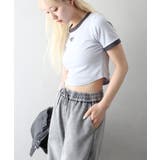 リボン半袖リンガーTシャツ | SpRay | 詳細画像4