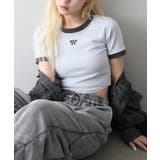 リボン半袖リンガーTシャツ | SpRay | 詳細画像7
