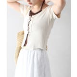 レ－スアップフェイクレイヤ－ドトップス | SpRay | 詳細画像32 