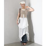 レ－スアップフェイクレイヤ－ドトップス | SpRay | 詳細画像36 