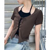 レ－スアップフェイクレイヤ－ドトップス | SpRay | 詳細画像54 