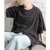 貼付ロゴBIGTシャツ | SpRay | 詳細画像19