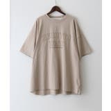 貼付ロゴBIGTシャツ | SpRay | 詳細画像40