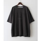 貼付ロゴBIGTシャツ | SpRay | 詳細画像43