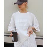 貼付ロゴBIGTシャツ | SpRay | 詳細画像52