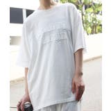 貼付ロゴBIGTシャツ | SpRay | 詳細画像54