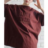 貼付ロゴBIGTシャツ | SpRay | 詳細画像5