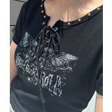 テレコイーグルスタッズTシャツ | SpRay | 詳細画像49
