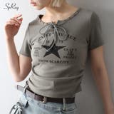 STARプリントスピンドル Tシャツ | SpRay | 詳細画像1