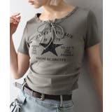 STARプリントスピンドル Tシャツ | SpRay | 詳細画像2