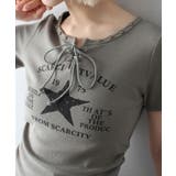 STARプリントスピンドル Tシャツ | SpRay | 詳細画像3