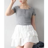 カップレース付きTシャツ | SpRay | 詳細画像21