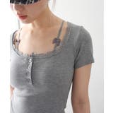 カップレース付きTシャツ | SpRay | 詳細画像25