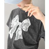 レースリボンシャーリング Tシャツ | SpRay | 詳細画像10