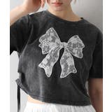 レースリボンシャーリング Tシャツ | SpRay | 詳細画像8