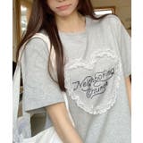 ハートレースロゴTシャツ | SpRay | 詳細画像9