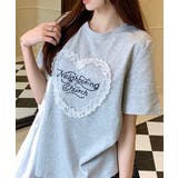 ハートレースロゴTシャツ | SpRay | 詳細画像10