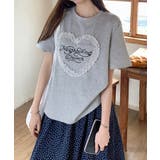 ハートレースロゴTシャツ | SpRay | 詳細画像12