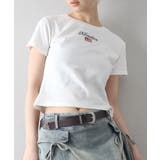 国旗ロゴ刺繍ちびTシャツ | SpRay | 詳細画像2