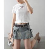 国旗ロゴ刺繍ちびTシャツ | SpRay | 詳細画像7