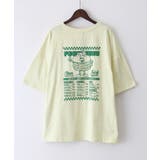 イエロー | バーガーメニュー BIG Tシャツ | SpRay