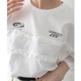ロゴ刺繍レース Tシャツ | SpRay | 詳細画像38
